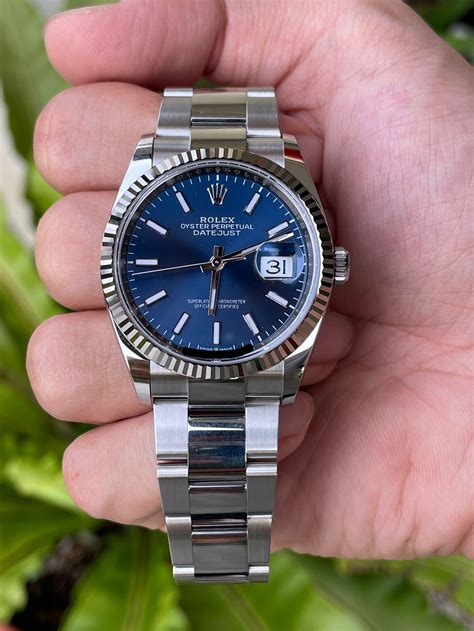 buy rolex datejust 36|Rolex Datejust 36mm diamond bezel.